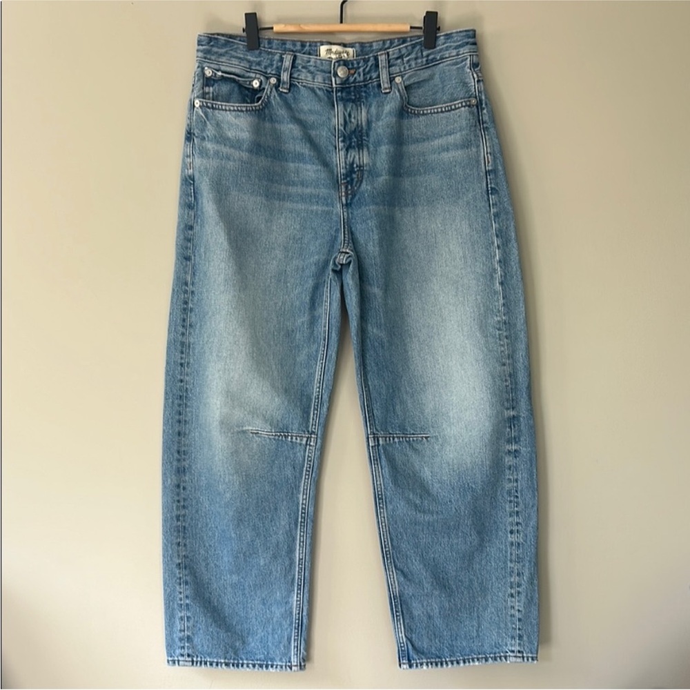 Madewell Darted Barrel Leg Jeans